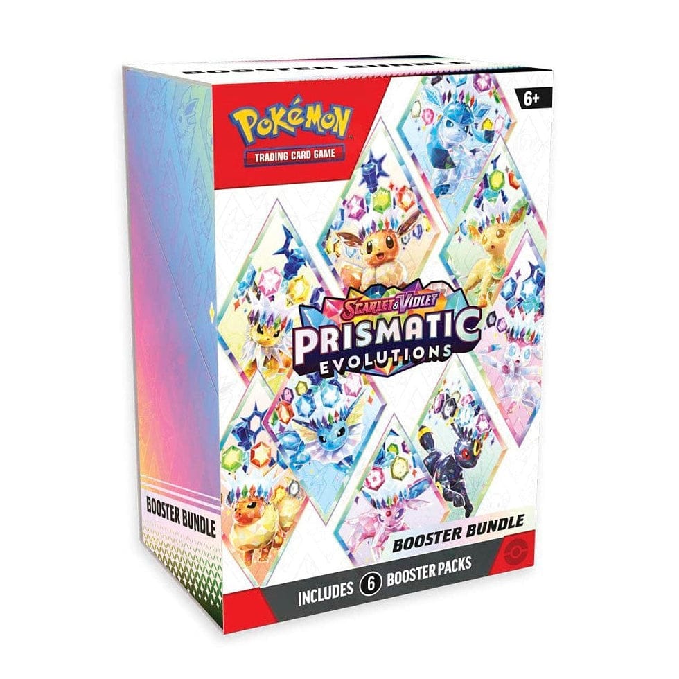 Pokemon Prismatic Evolutions Booster Bundle (6 Packs)