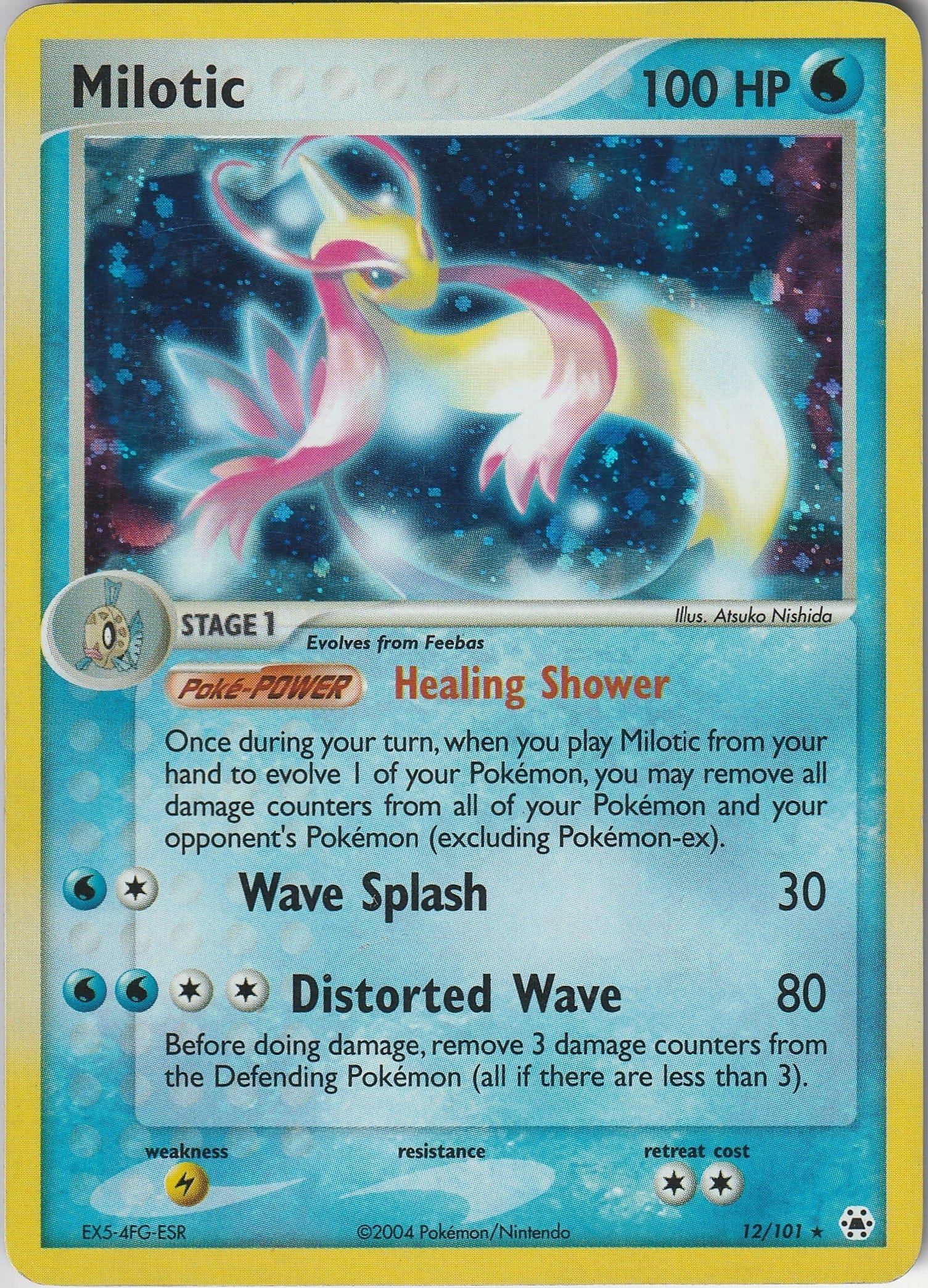 Milotic 12/101 Holo Hidden Legends Rare