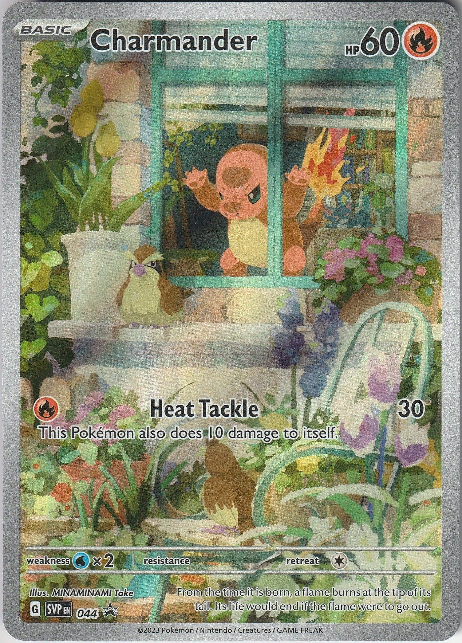 Charmander 044 Scarlet & Violet Black Star Promo Obsidian Flames