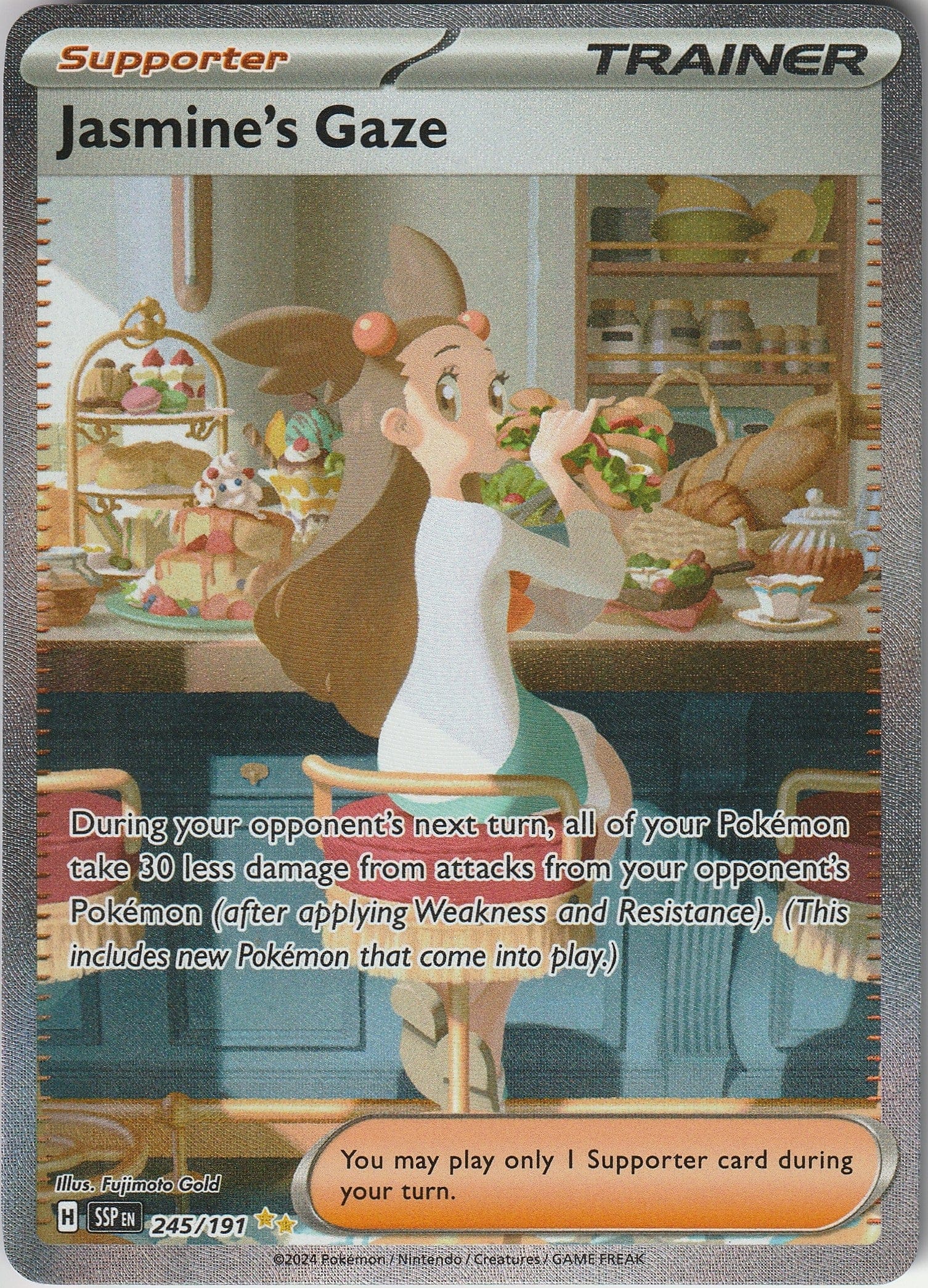 Jasmine's Gaze 245/191 Surging Sparks Special Illustration Rare